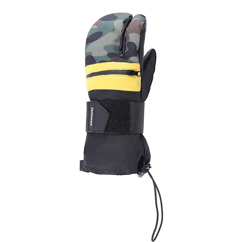 Ski Glove Waterproof - تصميم جديد لعام 2019: قفازات تزلج