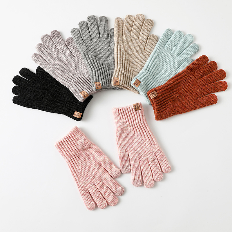 قفازات شتوية نسائية سميكة مبطن - مراجعة Wool Glove Lined وسعره