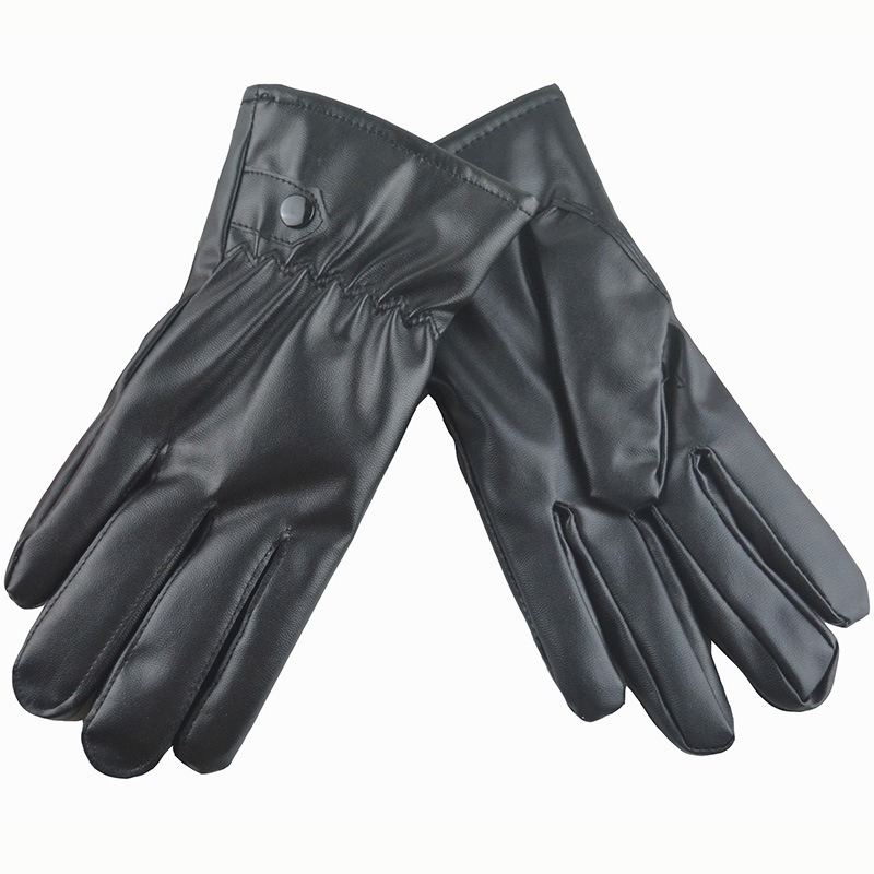 الشتاء موضة الأسود بولي Leathe - مراجعة Leather Driving Glove وسعره