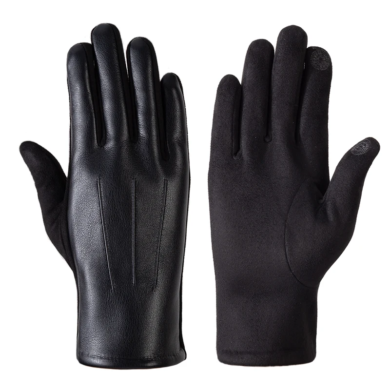 قفازات رجالي جلدية تعمل باللمس - مراجعة Leather Driving Glove وسعره