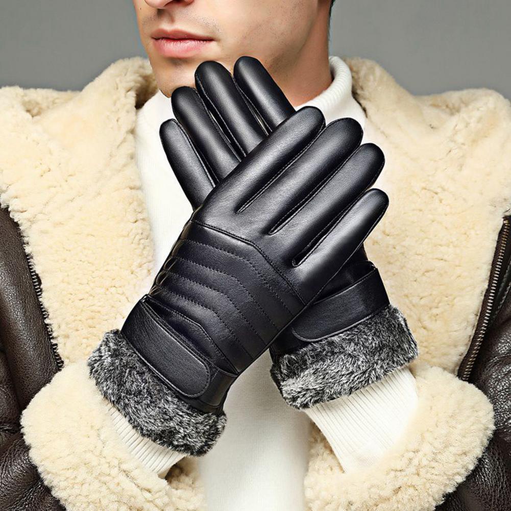 1/2/3 أزواج من قفازات الشتاء ا - مراجعة Leather Driving Glove وسعره