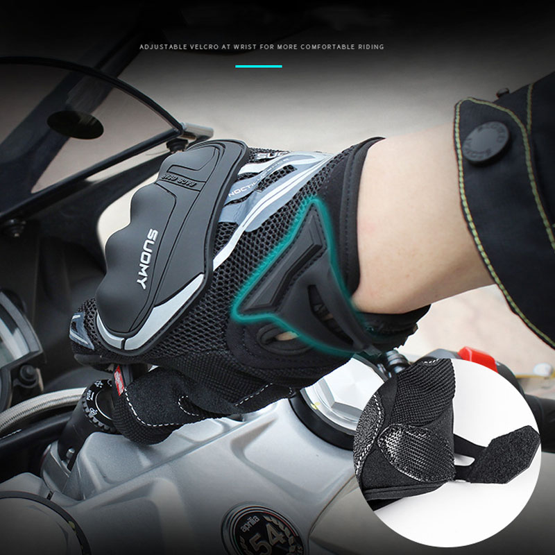 قفازات دراجات نارية صيفية قابل - مراجعة Motorcycle Glove Knuckle وسعره