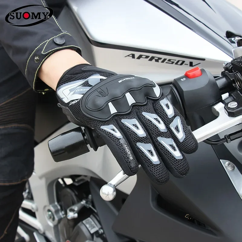 قفازات دراجات نارية صيفية قابل - مراجعة Motorcycle Glove Knuckle وسعره