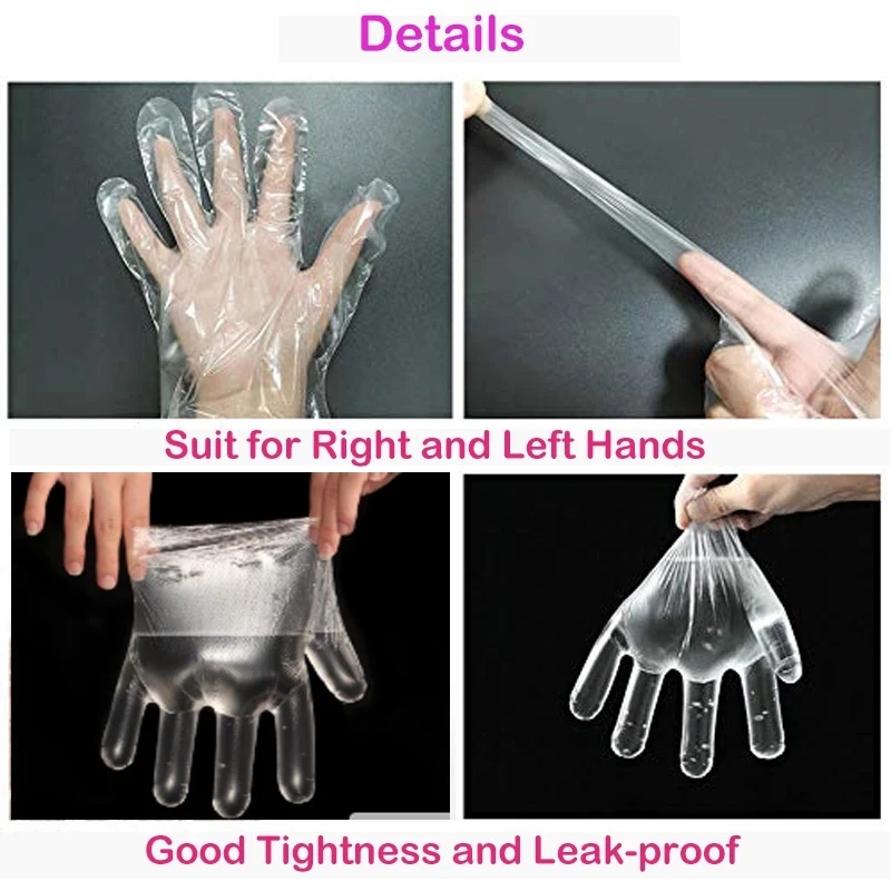 قفازات شفافة للاستعمال مرة واح - مراجعة Latex Disposable Glove وسعره